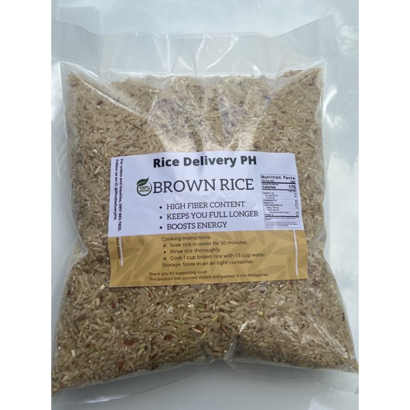 25 kls - Local Brown Rice | Shopee Philippines