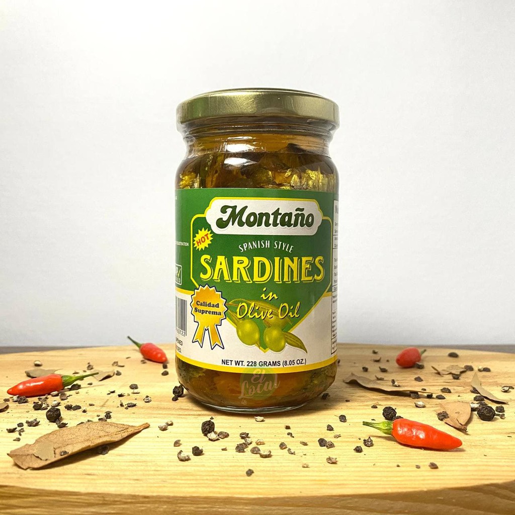 Montaño Spanish Style Sardines in Olive Oil (PER BOTTLE) Shopee