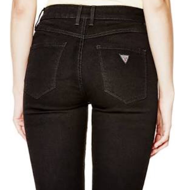 Guess black outlet jeans