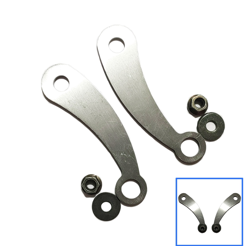 SAMDO Universal Motorcycle Speedometer Bracket Stainless Steel 304
