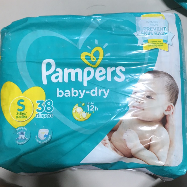 Pampers small hot sale 38 pcs price