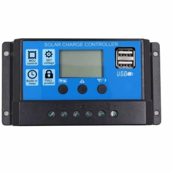 Pwm 12V 24V 10A Dual USB Solar Controller Charge Controller New ...