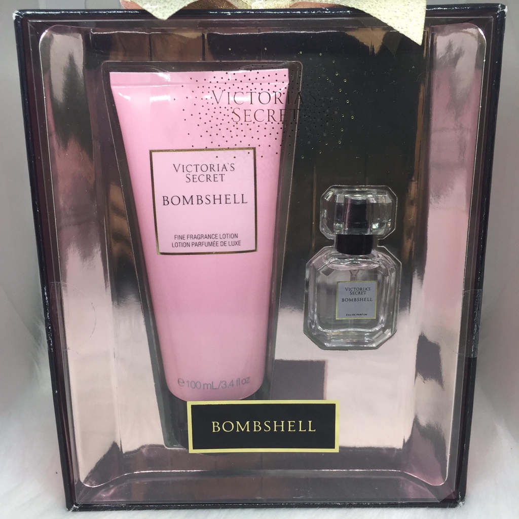 VS Bombshell Lotion & Eau De Parfum Set | Shopee Philippines