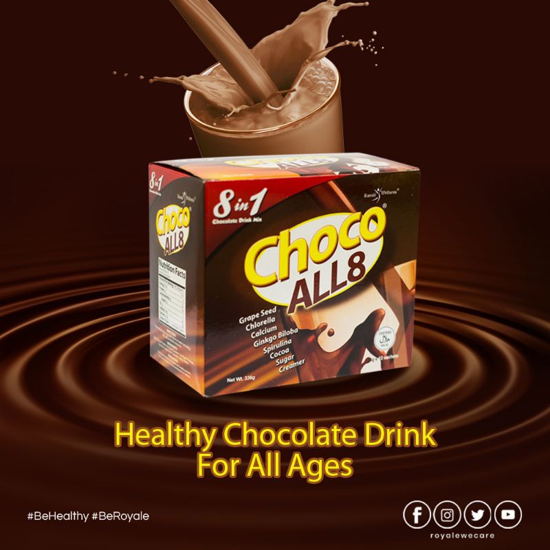 Royale All8 Choco 8in1 | Shopee Philippines