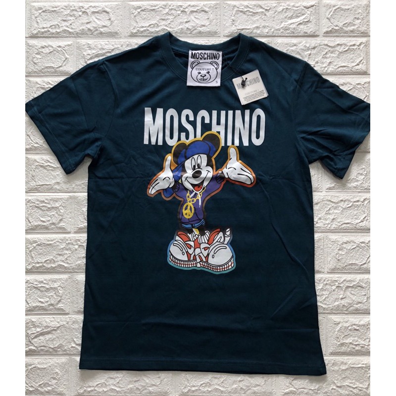 Moschino t outlet shirt mickey mouse