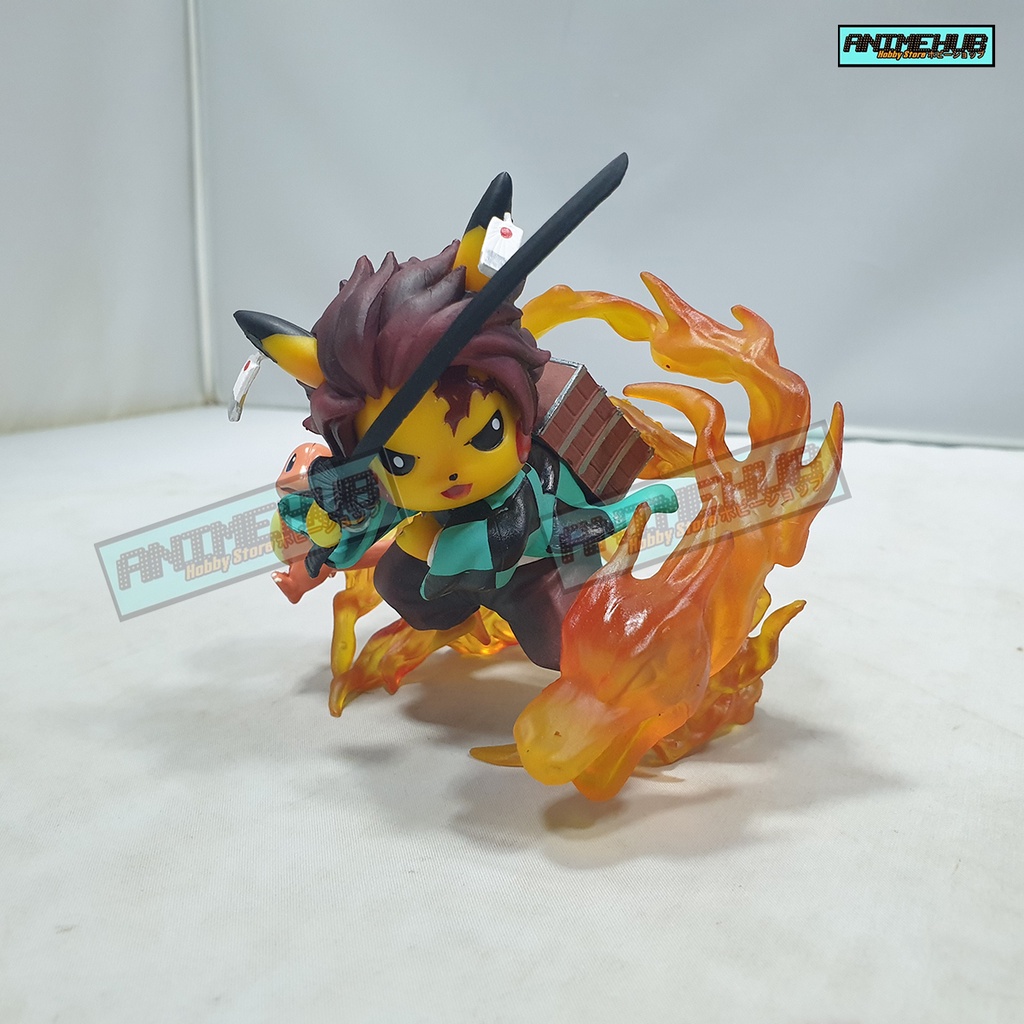 Demon Slayer x Pokemon Tanjiro Cosplay GK CS KO | Shopee Philippines