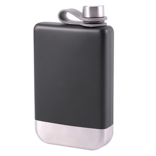 Flasque En Titane 200 Ml Avec Entonnoir - Ultra Légère, étanche, Pour Whisky, Vodka, Camping, Voyage - 10