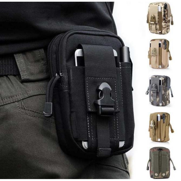 Spacious Belt Bag Men Nylon Mobile Phone Wallet Travel Sport Waist Pack ...