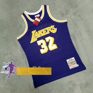 Magic Johnson Los Angeles Lakers LA Mitchell & Ness NBA Authentic Jersey  Earvin