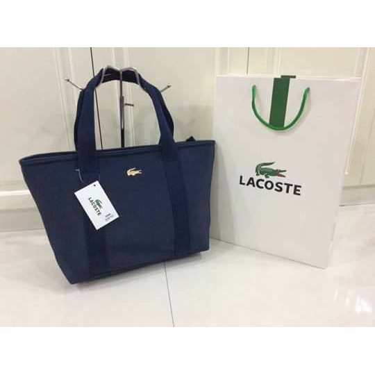 Lacoste bag shop navy blue