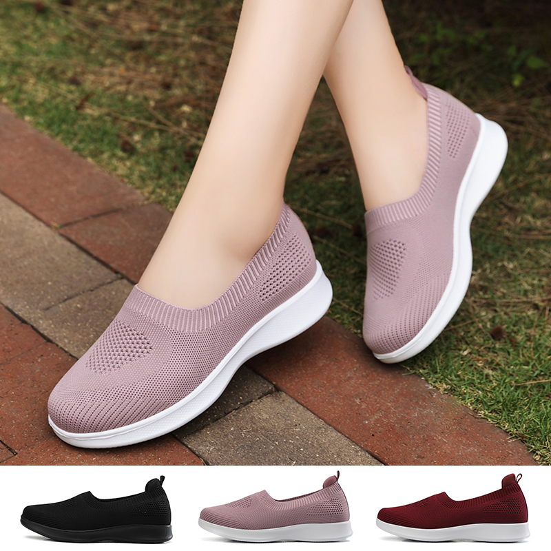 Women's lightweight slip on on sale sneakers