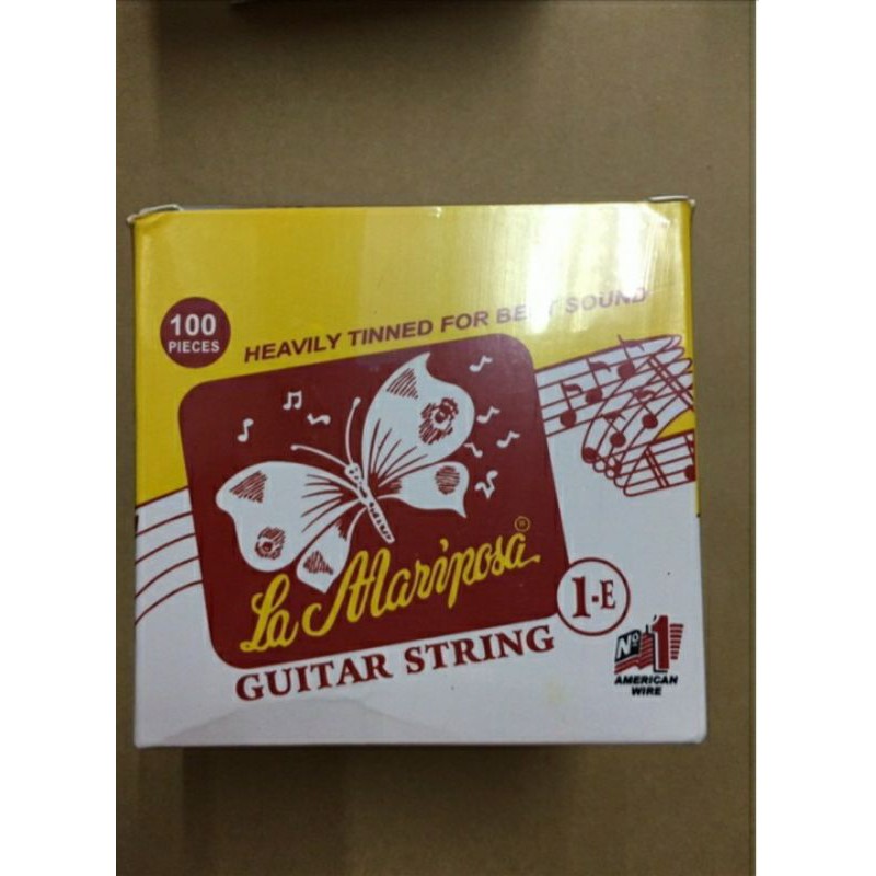 1box 100pcs La Mariposa guitar String for Electric and Acoustic