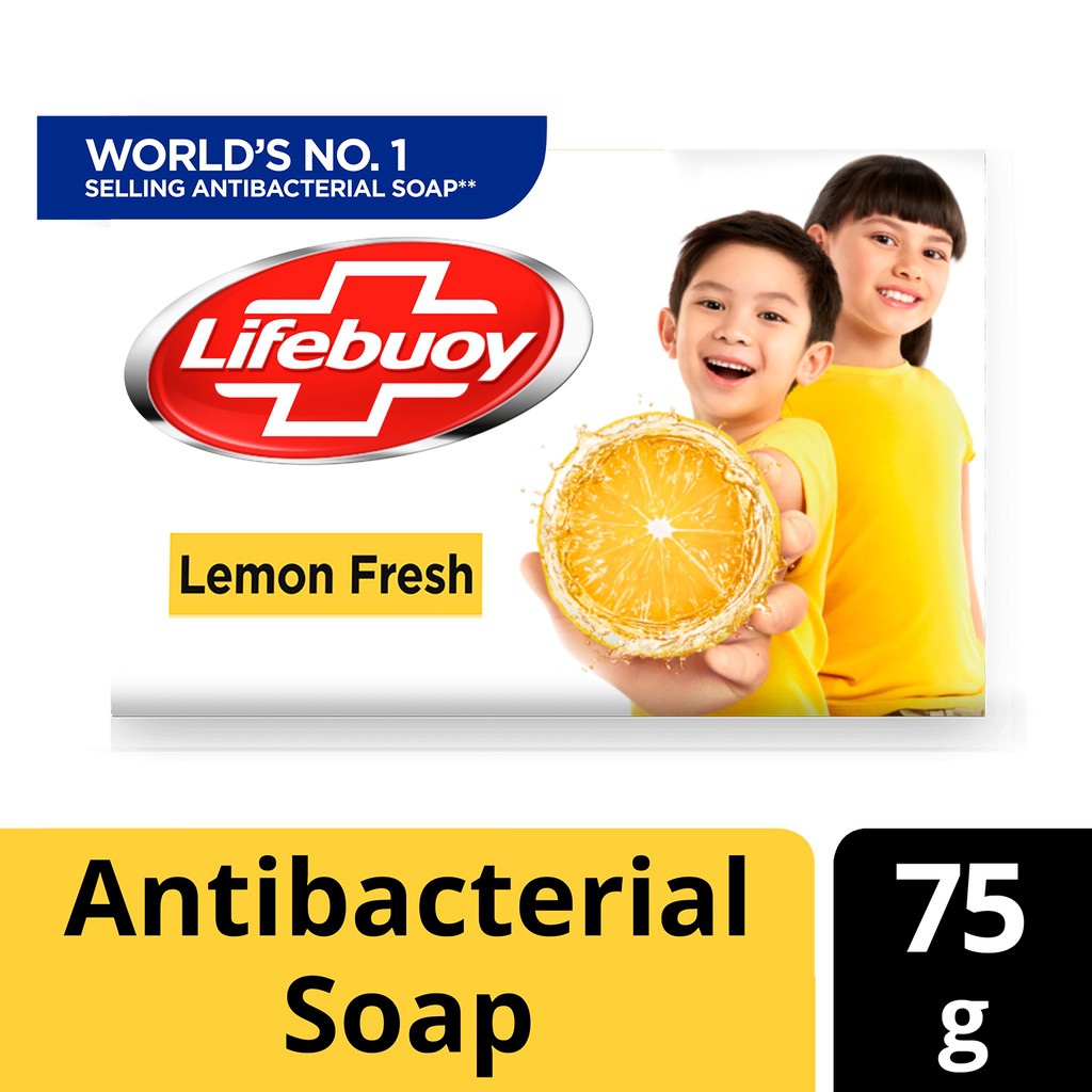 Lifebuoy Antibacterial Soap Lemon Fresh 75g Shopee Philippines