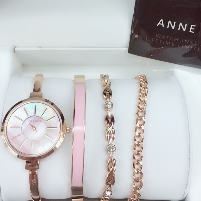 Anne klein outlet watch set price