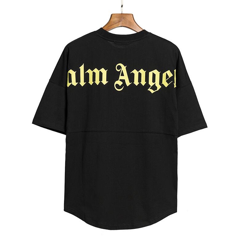️ Palm Angels new LOGO print oversized casual round neck short-sleeved ...