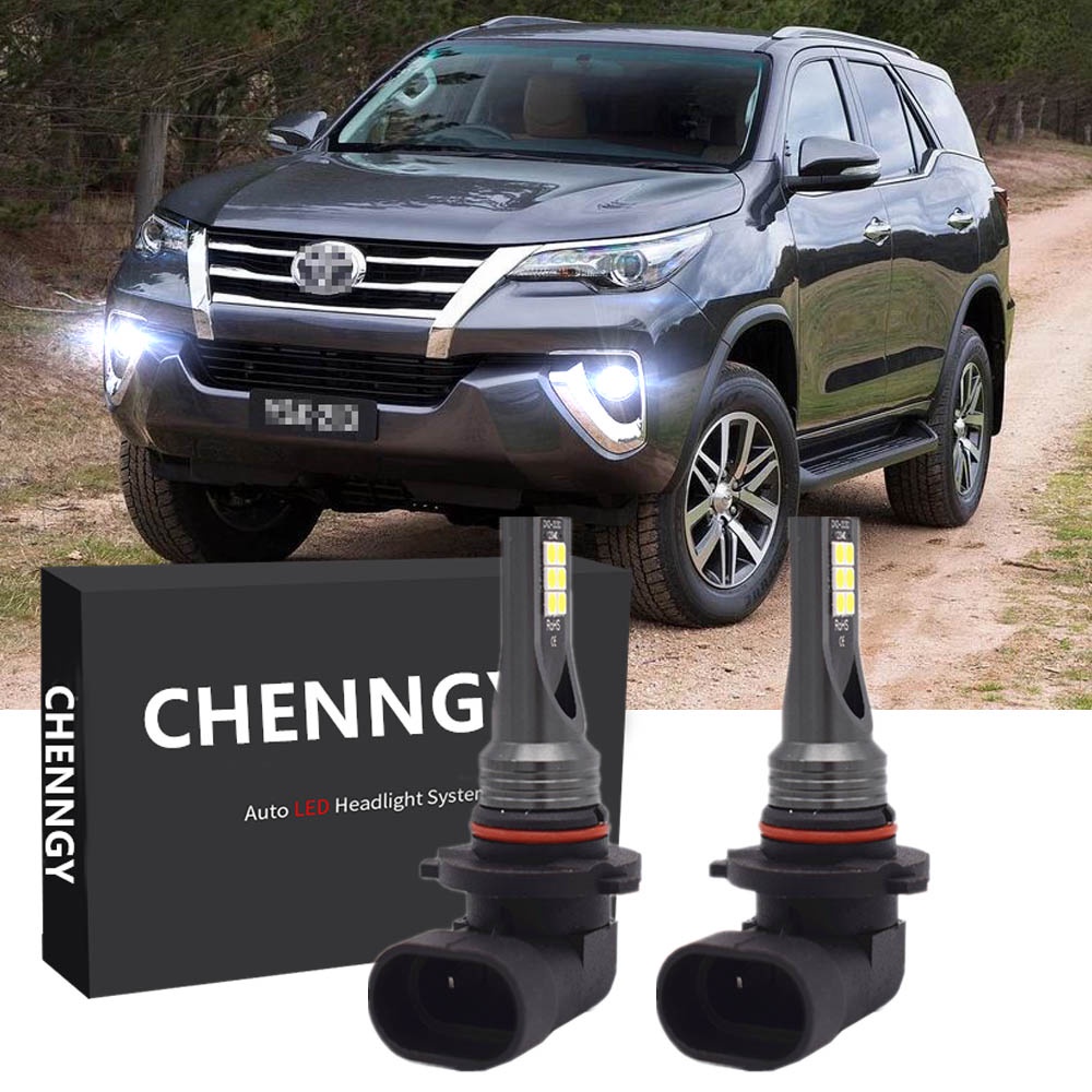 For Toyota Fortuner 2012 2013 2014 2015 2pc LED Fog Lamp Replacement