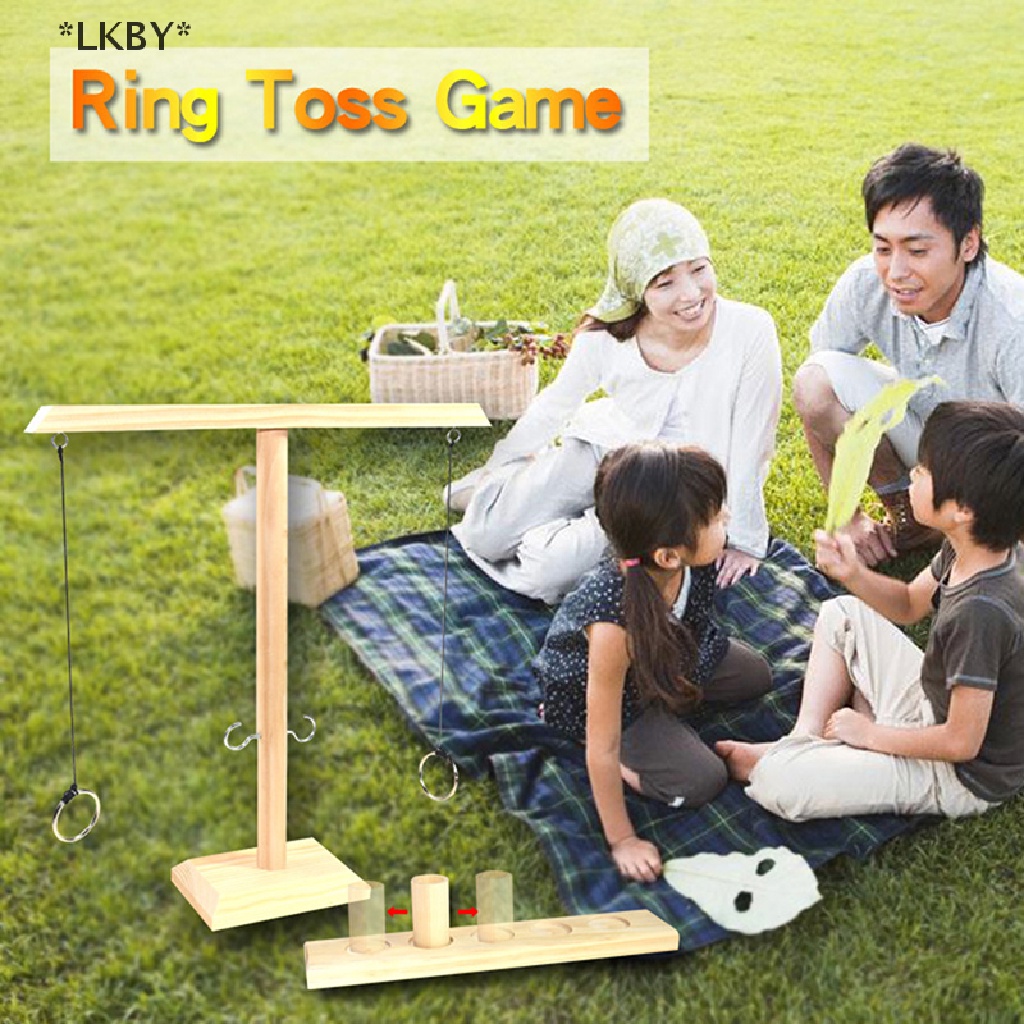 [[Luckybabys]] Hook and Ring Toss Battle Game Table Top Ring Toss For ...