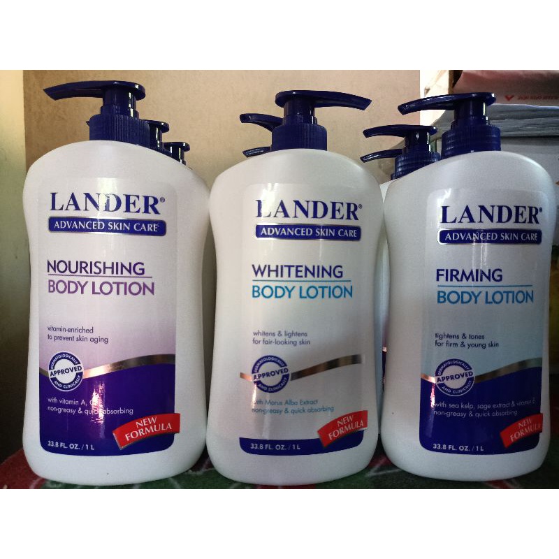 Lander Advanced Skin Care Lotion 1L Shopee Philippines