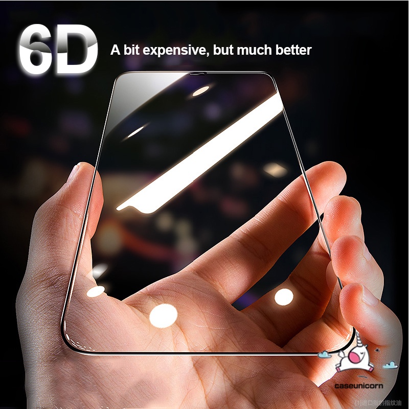 Full Tempered Glass Screen Protector For IPhone 12/11/Pro Max/X/8/7/6s Plus – 9H, Clear