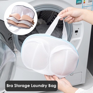 White Zipper Bag Mesh Laundry Bags Clothes Washing Machines Wash Lingerie  Bags