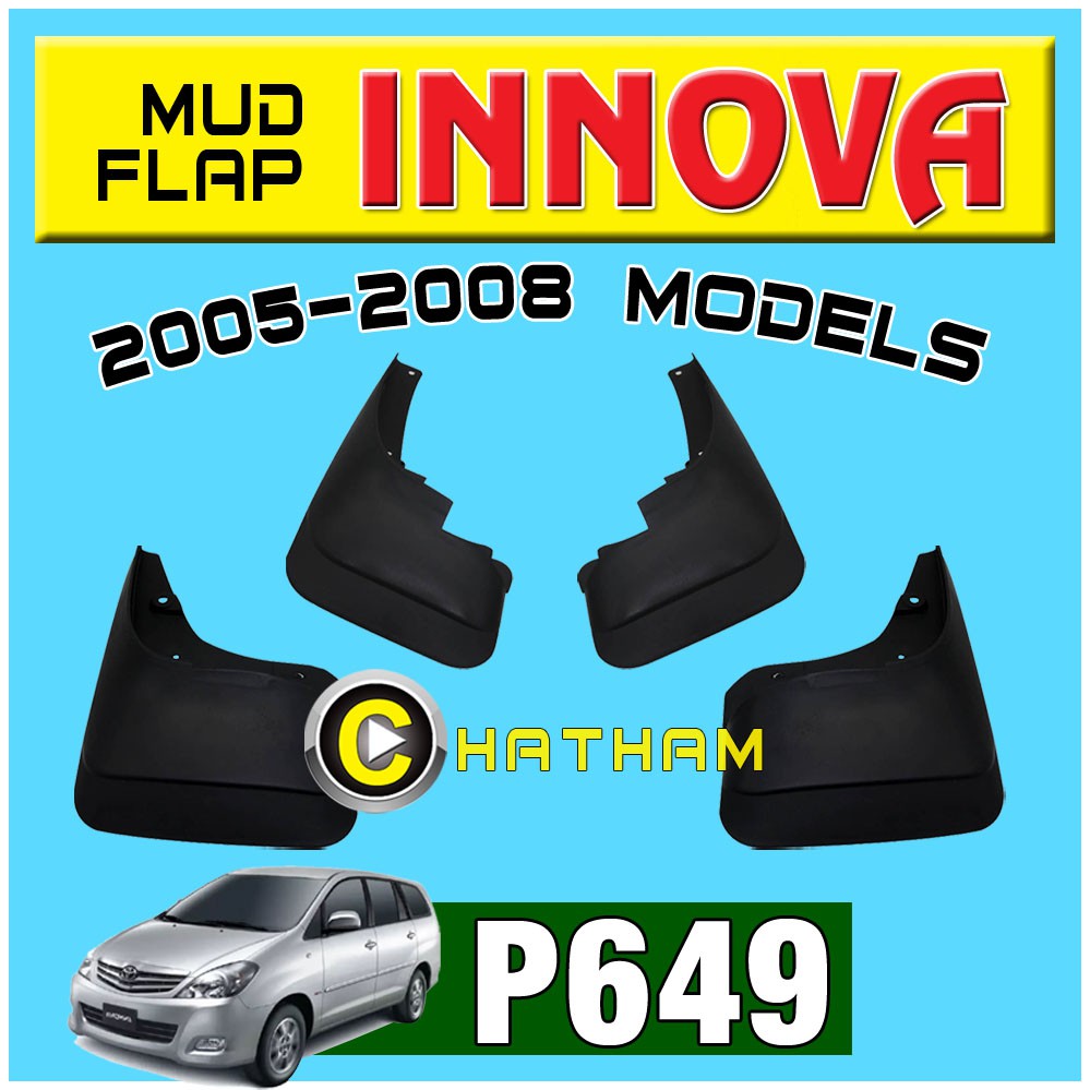 Mudguard for Innova 2005 2006 2007 2008 ( Mudflap Mud Guard Gen 1 ...