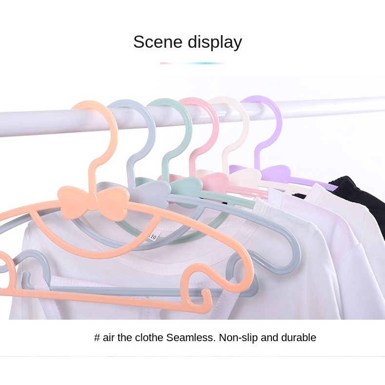 5pcs Nonslip Baby Clothes Hanger for Baby Clothes Dryer Hanger for Baby Cloth Drying Rack