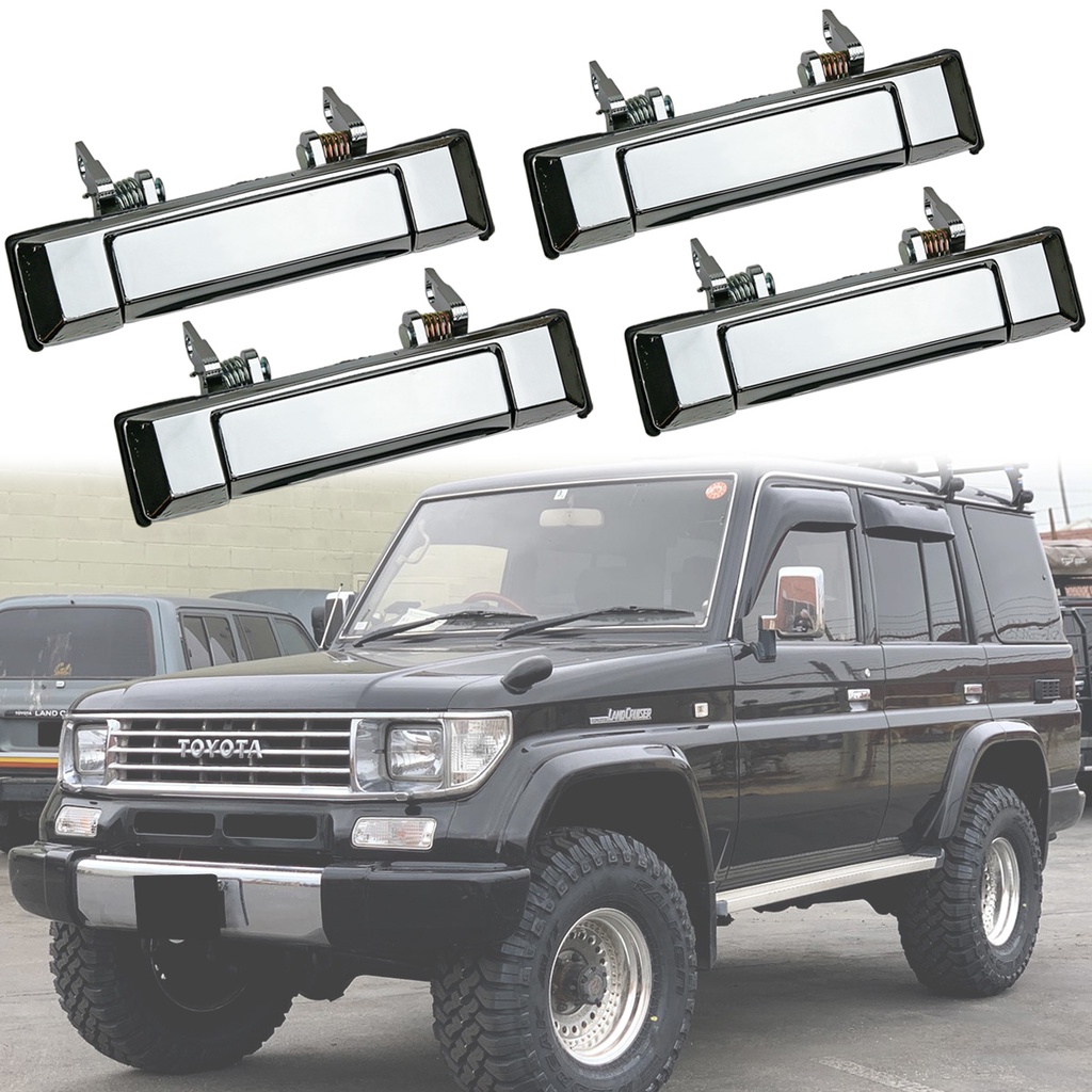 Manija Exterior De Puerta Delantera Derecha Para Toyota Land Cruiser LJ70 LJ71 KZJ73 KZJ77 KZJ78 - Original Toyota