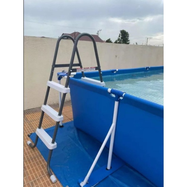 Intex Pool Ladder Krystal Clear 36 inches Authentic HEAVY DUTY ORIGINAL