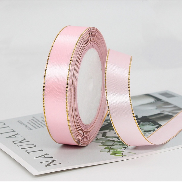 thumbnail image 2 of Gift Ribbon Hearts Decorative Ribbon Beige Red 15mm 15m 2 of 14