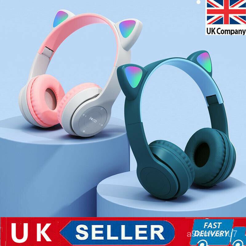 Cat ear headphones discount shopee