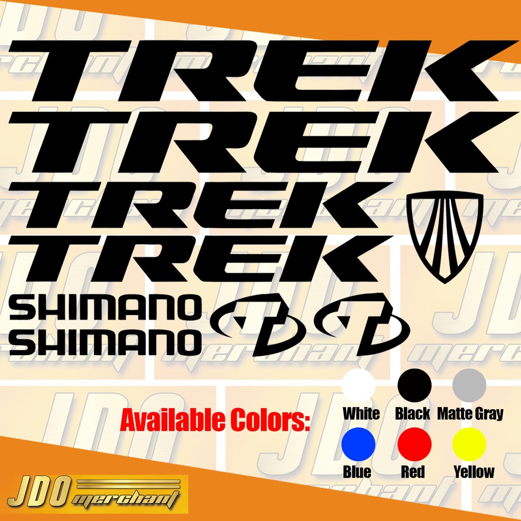 Trek 1 set Vinyl Stickers Decals | Shopee Philippines