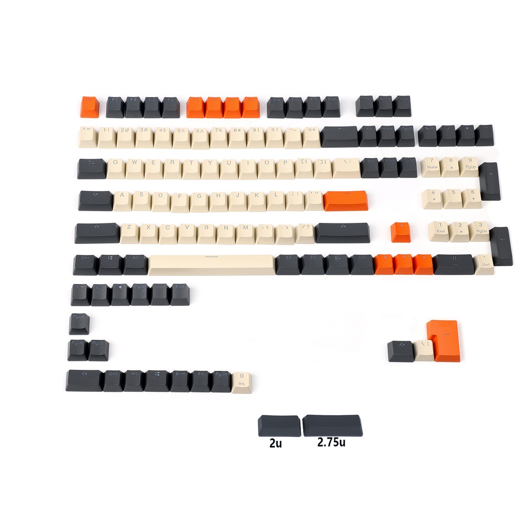 YMDK OEM 124 Key Shine Through ANSI Layout 61 68 84 96Double Shot ...