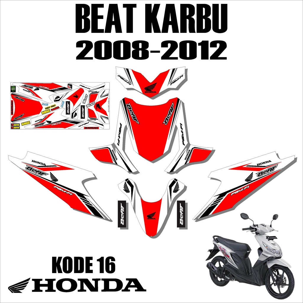 Full Body Beat Karbu Sticker Decal 2008 2009 2010 2011 2012 Variations ...
