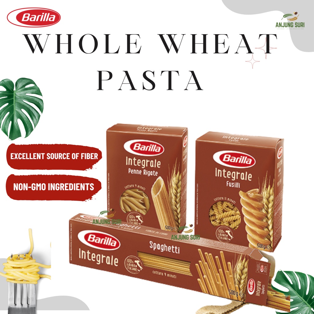 Barilla Integrale Wholewheat Pasta Penne Rigate Spaghetti Rich In Fiber