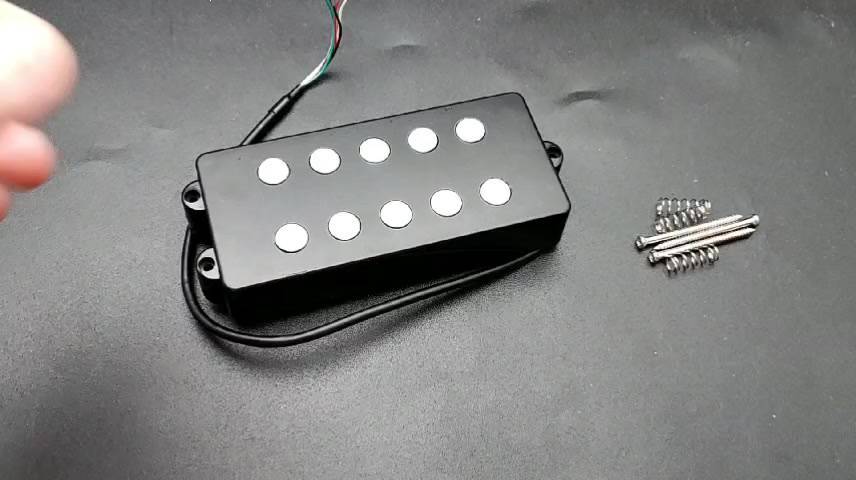 Open Bass Guitar Pickup 5 String Double Coil Humbucker Pickup Ceramic ...