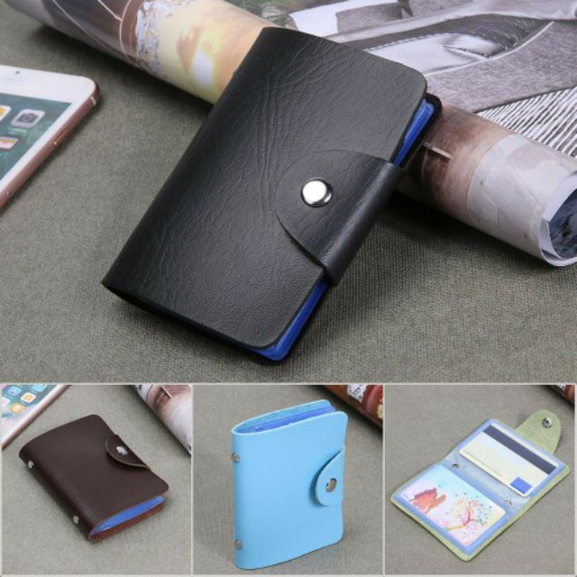 Jack COD Business leather card holder wallet organizer 4card | Shopee ...