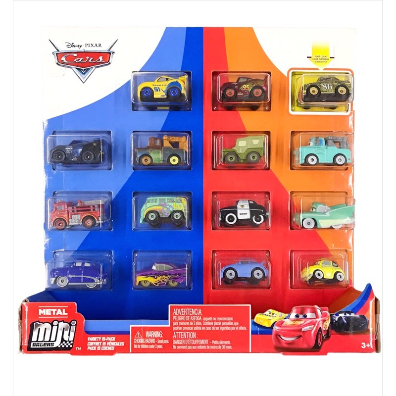 Cars mini cheap racers 15 pack