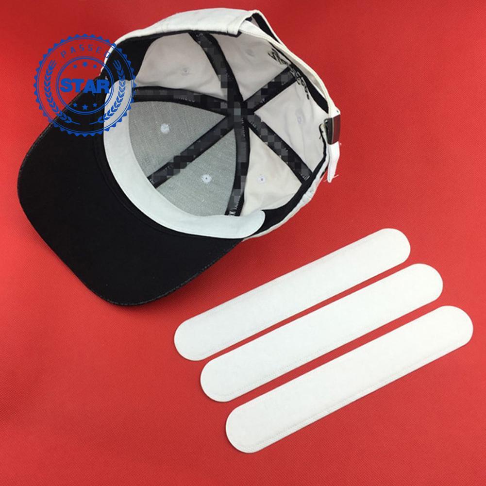 10 Pack Hat Sweat Guard Bands Liner Protector Cap Sizing Caps Reducer Tape Hats Accessories O0H7