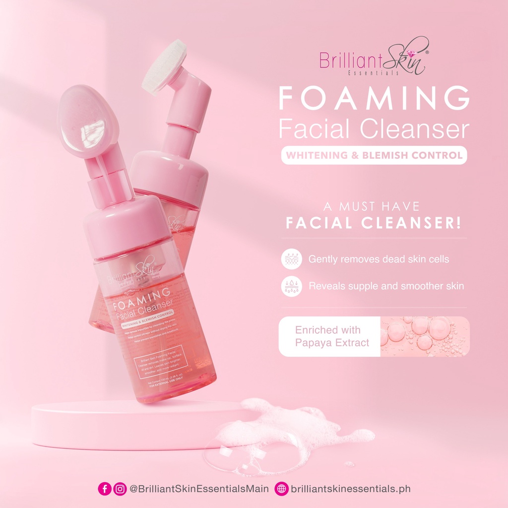 Brilliant Skin Essentials Foaming Facial Cleanser & More