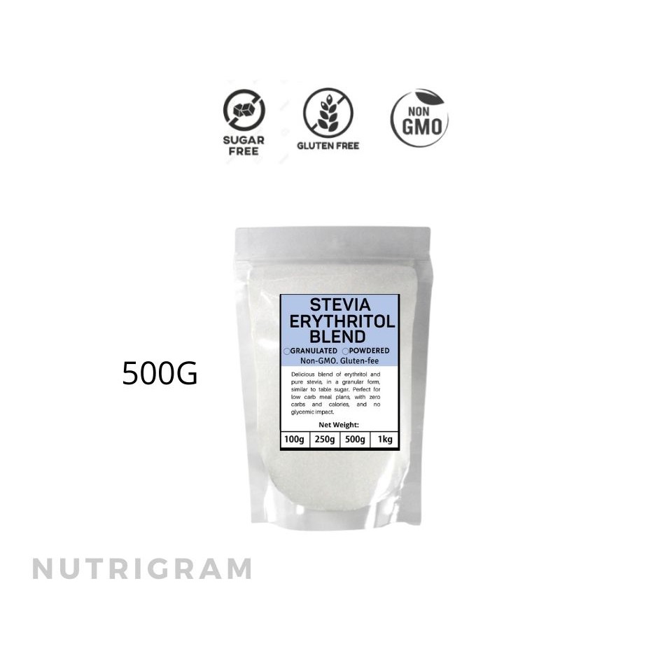 STEVIA ERYTHRITOL BLEND GRANULES 500G 1KG Shopee Philippines