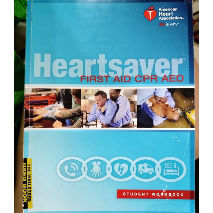 Kalibruhan:AHA Heartsaver First Aid CPR AED Student Workbook(health ...