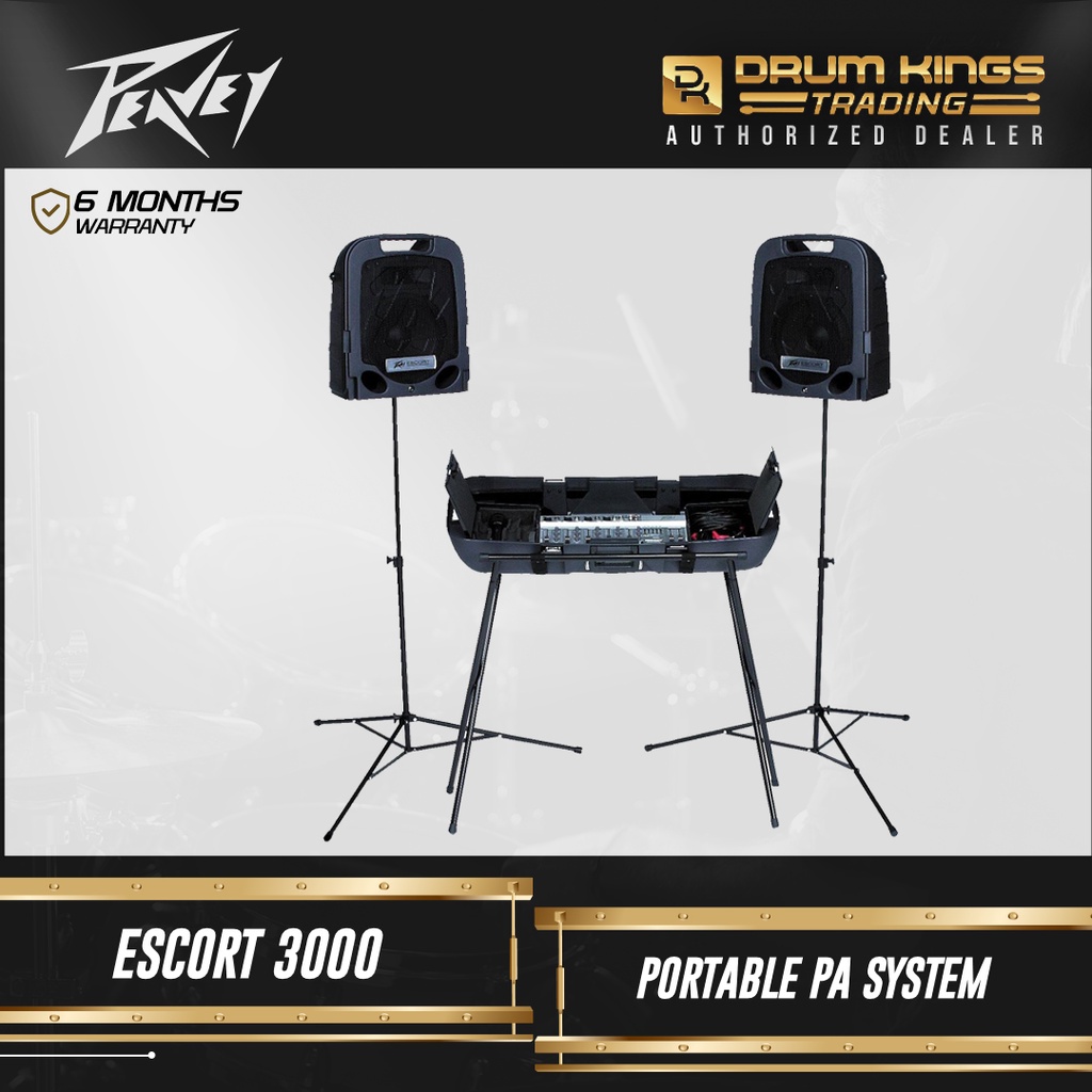 Peavey Escort 3000 300W Portable PA System Shopee Philippines