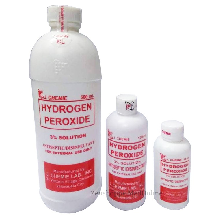 Hydrogen Peroxide Agua Oxinada 60ml 120ml 500ml Shopee Philippines 4160