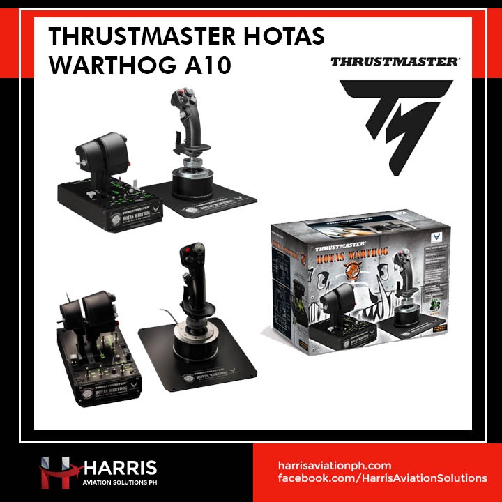THRUSTMASTER WARHOG A10 HOTAS | Shopee Philippines