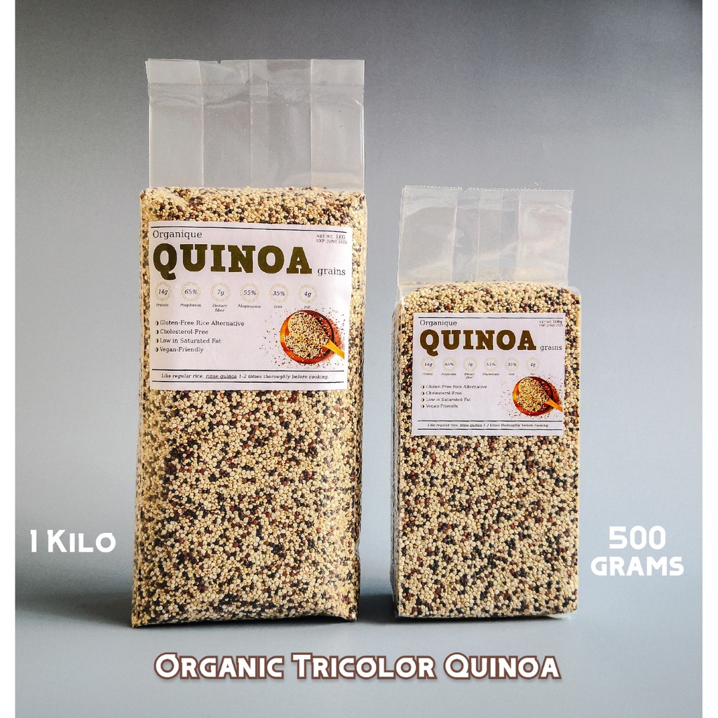 Zenfiber Organiques Quinoa (White/Tricolor) 500g/1kg Shopee Philippines