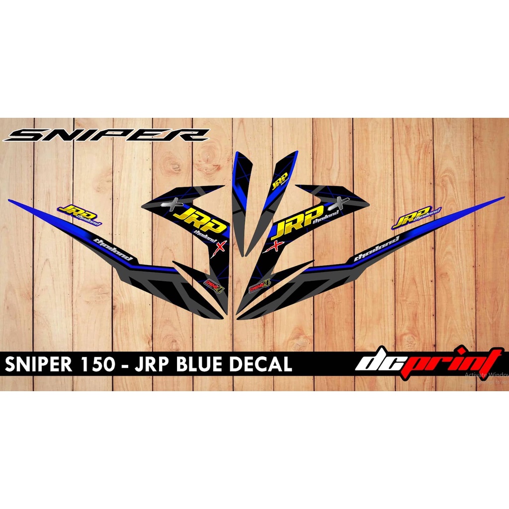 Sniper 150 Yamaha Decals Good Quality Sticker | Shopee Philippines