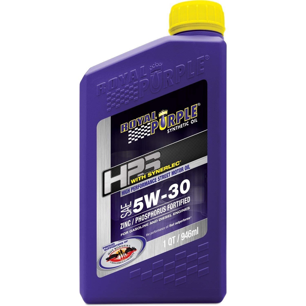 ROYAL PURPLE HPS 5W-30 Synthetic Motor Oil with Synerlec Additive ...