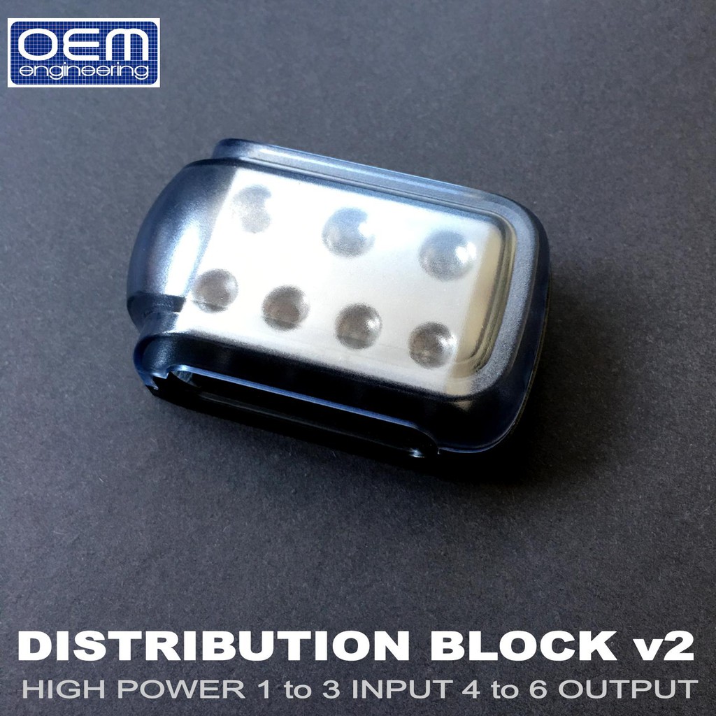 OEM Engineering DISTRIBUTION BLOCK 1 to 3 input 4 to 6 output version 2 ...
