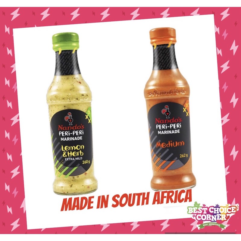 Nandos Peri Peri Marinade Sauce 260-270g 