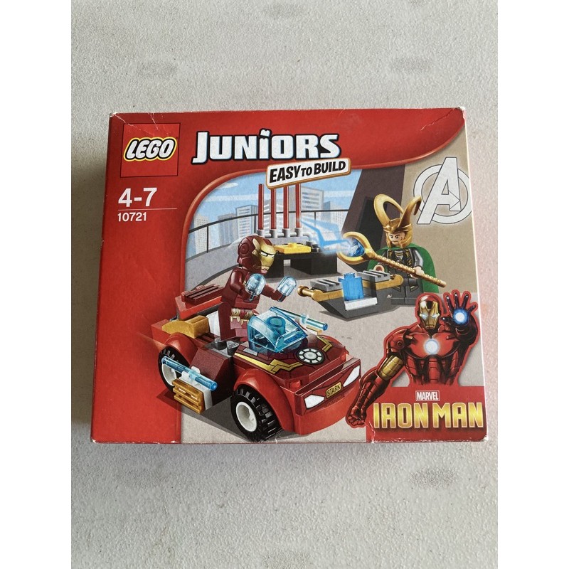 Lego junior iron man online